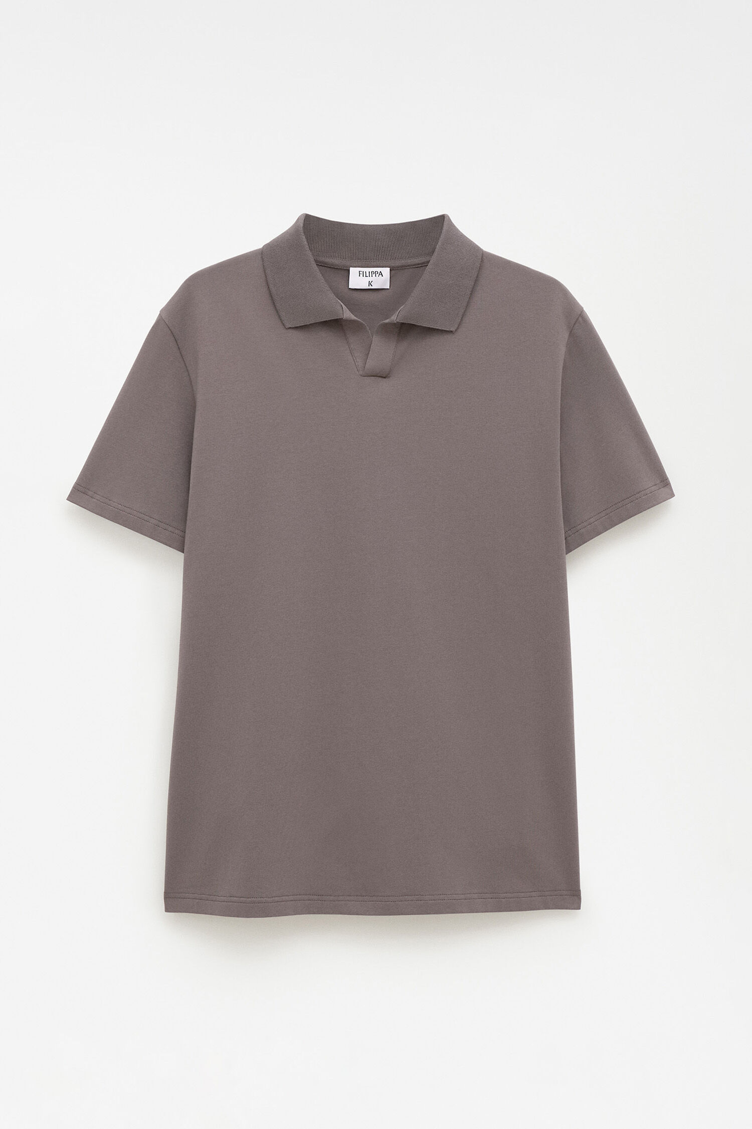 Stretch Cotton Polo T-Shirt